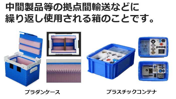 通い箱」 ｜梱包材や緩衝材を使った包装なら株式会社生出（おいづる）